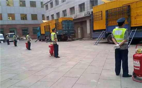 后安镇租赁发电机案例